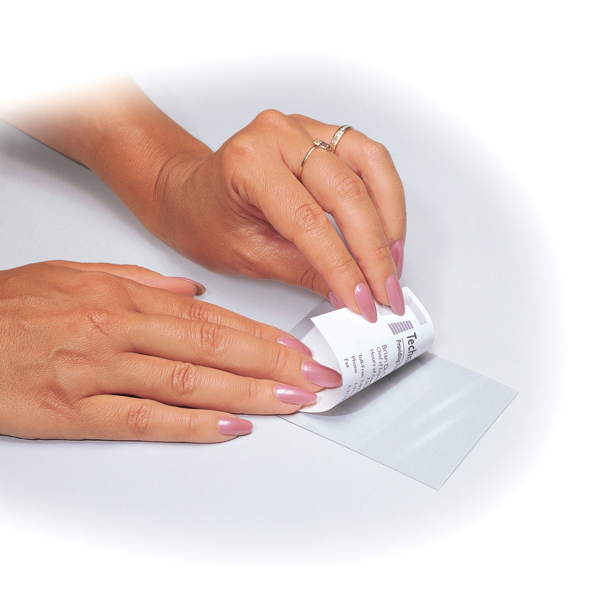 Heavyweight Cleer Adheer Laminating Sheets, Clear, 4 X 5, 4/Pk (Set Of 24 Pk)