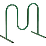 Global Industrial Wave Bike Rack 5-Bike Capacity Free Standing Green