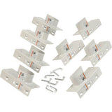Global Industrial Axle Brackets 4 Pairs