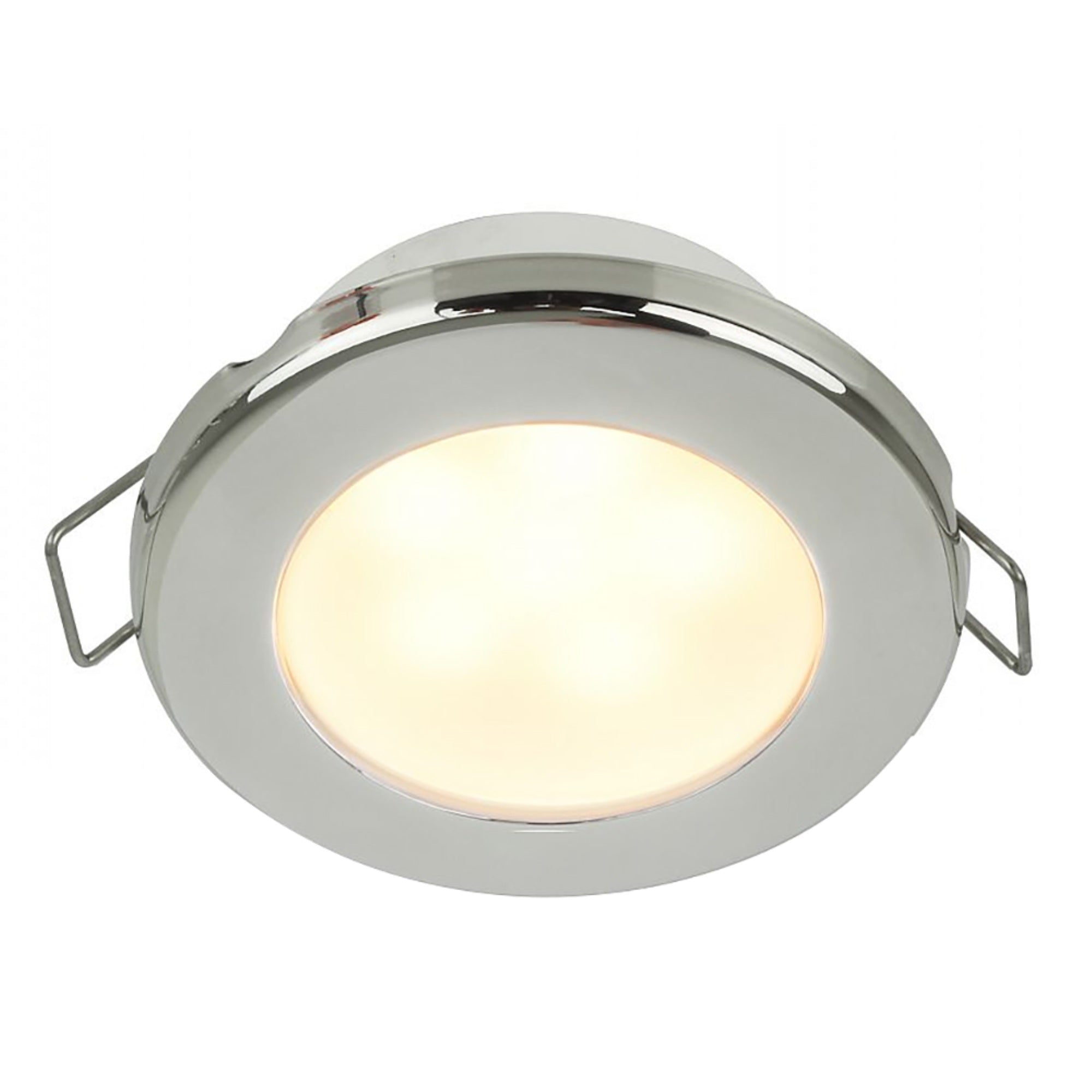 Hella Euroled 75 3 Round 24V Warm White Spring Mount