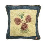 Cabin Raising Pinecone Pinecone Pillow
