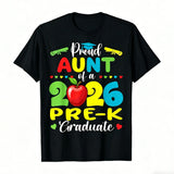 "Proud Mommy of 2026 Pre-K Graduate" T-Shirt – Cute School Milestone Graphic Tee