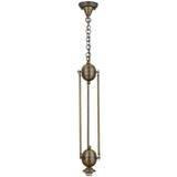 6W Antique Brass 1 Lt Pendant Hardware