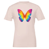 Rainbow Butterfly Premium Crewneck T-shirt