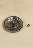 Rivet-Plate Celtic Knot Antique Silver