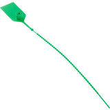 Global Industrial Adjustable Extinguisher Tamper Seal 9L Green 100/Pack
