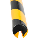 Global Industrial Edge Bumper Guard Type B 39-3/8L Black/Yellow