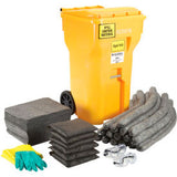 Global Industrial Universal Wheeled Spill Kit 65 Gallon