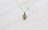 14k Gold Miraculous Medal Necklace
