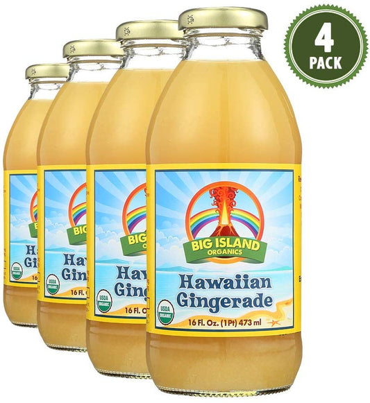 Big Island Organics - Hawaiian Gingerade - 16Oz (4 Pk)