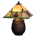 19.5H Pinecone Ridge Table Lamp
