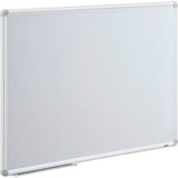 Global Industrial Magnetic Steel Dry Erase Planning Board Aluminum Frame 1X2 Grid 36 X 24