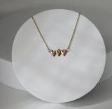 Holy Family Hearts® in 14K Gold Tiny Version
