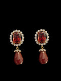 BR504 Arzoo garnet choker set  ( READY TO SHIP )