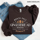 Cluckmas Crewneck – Gingerbread Bakery Christmas Cookie Aesthetic Sweatshirt