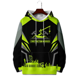 Scaffold Surge Hoodie – Realistic High-Visibility Scaffolder Graphic Hoodie