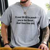 Complimentary Chaos Tee – Funny I Love Free Stuff Sarcastic Quote Shirt