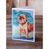 Brussels Griffon Greeting Cards And Envelopes Pack Of 8