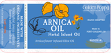 Arnica Flower Infused Olive Oil, Wildcrafted, 1oz bottle