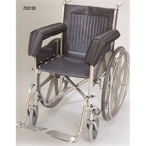 Wheelchair Foam Padded Nylon Extended Half Armrest Pads