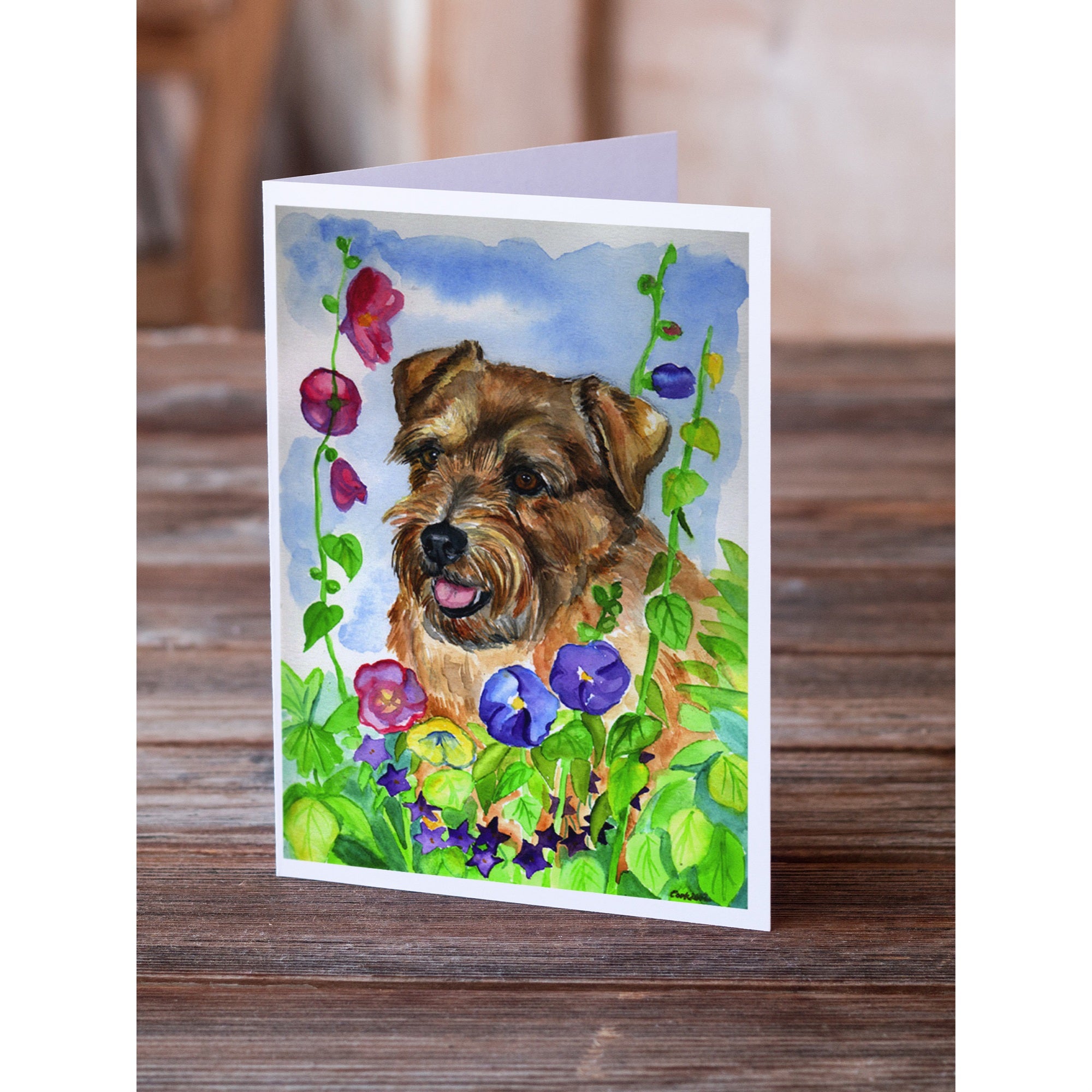 Norfolk Terrier Greeting Cards And Envelopes Pack Of 8