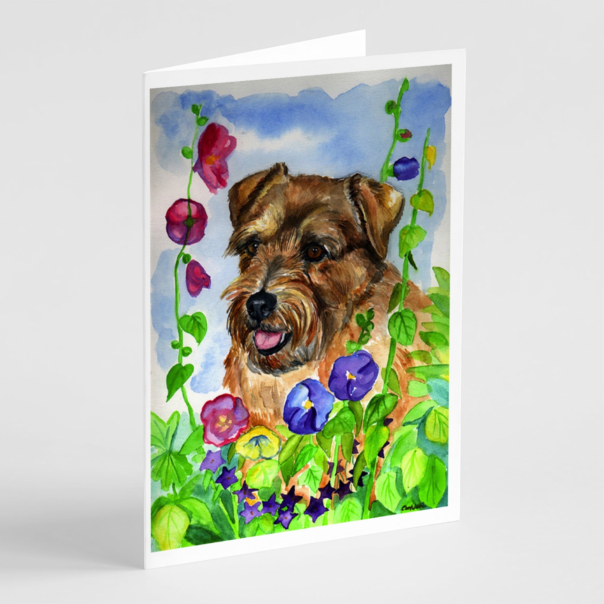 Norfolk Terrier Greeting Cards And Envelopes Pack Of 8
