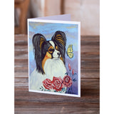 Papillon Yellow Butterfly Greeting Cards And Envelopes Pack Of 8