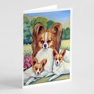 Papillon A Momma'S Love Greeting Cards And Envelopes Pack Of 8