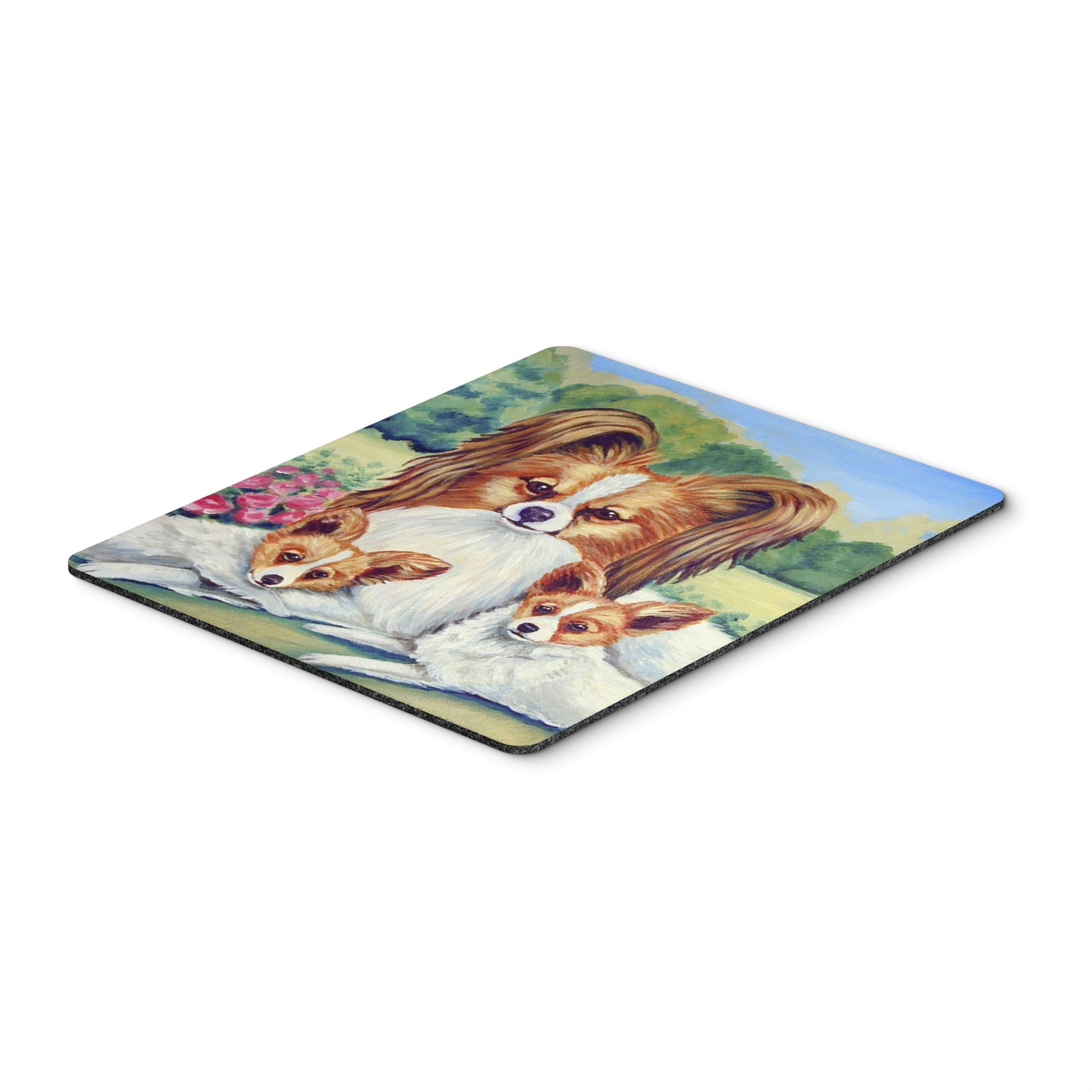 Caroline'S Treasures Mouse/Hot Pad/Trivet, Papillon Momma'S Love (7042Mp)