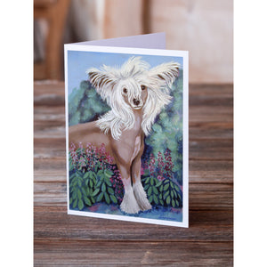 Chinese Crested Greeting Cards And Envelopes Pack Of 8