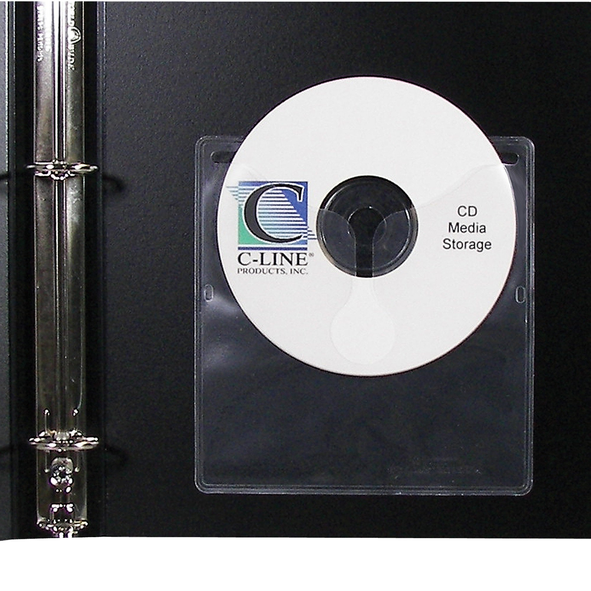 Self-Adhesive Cd Holder, 5 1/3 X 5 2/3, 10/Pk (Set Of 5 Pk)