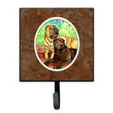 Caroline'S Treasures Shar Pei Fawn And Chocolate Leash Or Key Holder 7070Sh4, Small, Multicolor
