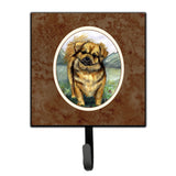 Caroline'S Treasures Tibetan Spaniel Leash Or Key Holder 7075Sh4, Small, Multicolor