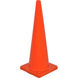 Global Industrial™ 36 Traffic Cone Non-Reflective Solid Orange Base 10 Lbs