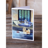 Shih Tzu Double Trouble Greeting Cards And Envelopes Pack Of 8