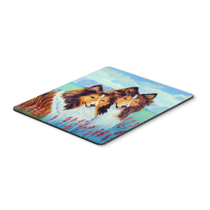 Caroline'S Treasures Mouse/Hot Pad/Trivet, Two Sable Shelties (7086Mp)