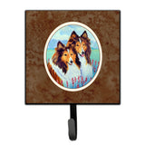 Caroline'S Treasures Sable Shelties Double Trouble Leash Or Key Holder 7086Sh4, Small, Multicolor