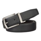 Flotex PuLeather Belt For MenS/Boys Black Color Reversible (FlblLinrV01)