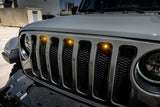 ORACLE Lighting 5870-004 Green Pre-Runner Style LED Grill Kit fits 2018 2024 Wrangler JL LED Accent, Brighter Illumination