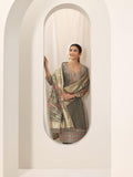 Libas Women'S Chanderi Silk Kurta Sets (99067O_Grey_Xl)