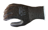 SHOWA Size 8 STEX 541 13 Gauge Stainless Steel and Hagane Coil and Polyester Cut Resistant Gloves with Polyurethane Coating
