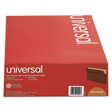 Universal 15242 1 3/4 Inch Expansion File Pockets, Straight Tab, Legal, Redrope/Manila, 25/Box