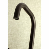 Kingston Brass Ks413Orb Concord Kitchen Faucet, 6-11/16 In Spout Reach, Oil Rubbed Bronze