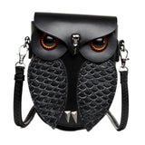 Merishopp Steampunk Owl Crossbody Bag Waterproof Retro Shoulder Bag For Festival