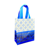 DIVYANA Return Gift Bags Carry Bags for Gifting, 7x3x9 Inch, Pack of 5, Blue
