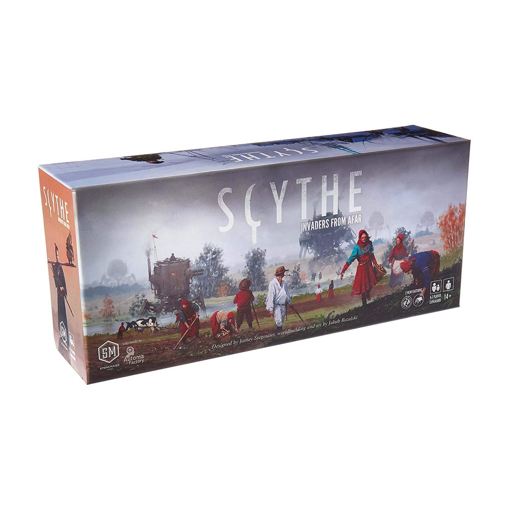 Stonemaier Games Scythe: Invaders from Afar Expansion - Requires Scythe - 2 New Factions for 1-7 Players, Ages 14+