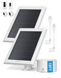 Solar Panel for Ring Camera - Compatible with Ring Stick Up Cam Battery/Pro and Spotlight Cam Battery/Plus/Pro, Solar Charger wi