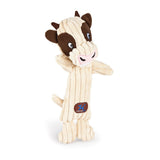 Outward Hound Tennis Heads Cow Plush Squeaky Dog Toy
