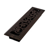 Imperial RG3363 Wonderland Decorative Floor Register, 2.25 x 12Inch, Oil Rubbed Bronze