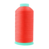 Mandala Crafts Size 46 210D T45 Bonded Nylon Thread - Coral 2843 YDs Tex 45 Heavy Duty Sewing Threads for Leather, Jeans, Weavin